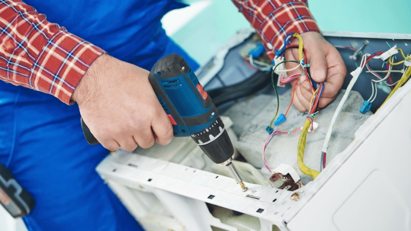 Beylikdüzü Profilo Profilo çamaşır makinesi kart tamiri – Su almama arızası orijinal parça ile giderildi. - Teknik servis örneği